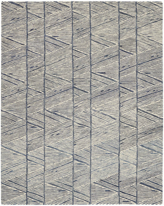 Nourison Colorado CLR01 White Blue Area Rug main image