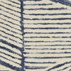 Nourison Colorado CLR01 White Blue Area Rug Corner Image