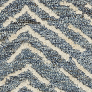 Nourison Colorado CLR02 Indigo Ivory Area Rug Corner Image