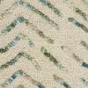 Nourison Colorado CLR02 Ivory Green Area Rug Corner Image