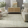 Nourison Colorado CLR02 Ivory Green Area Rug Room Image Feature