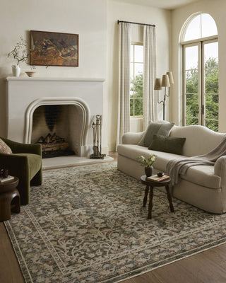Loloi Clarisse CLS-05 Olive / Multi Area Rug Lifestyle Image