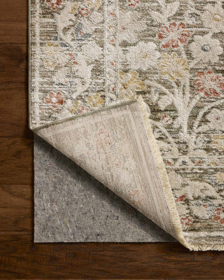 Loloi Clarisse CLS-05 Olive / Multi Area Rug Backing Image