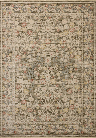 Loloi Clarisse CLS-05 Olive / Multi Area Rug main image