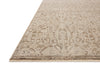 Loloi Clarisse CLS-06 Fog / Bone Area Rug Corner Image
