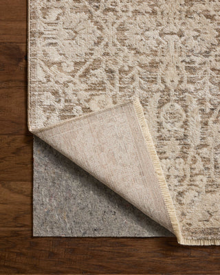 Loloi Clarisse CLS-06 Fog / Bone Area Rug Backing Image