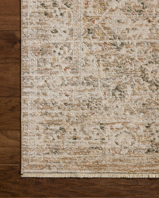 Loloi Clarisse CLS-07 Natural / Granite Area Rug Corner Image