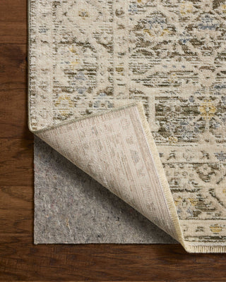 Loloi Clarisse CLS-08 Olive / Ivory Area Rug Backing Image