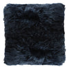 Auskin Long Wool Sheepskin Cushions Dark Navy main image