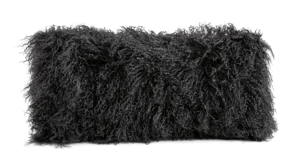 Auskin Tibetan Sheepskin Long Wool Charcoal main image