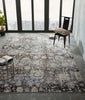 K2 Camilla CM-146 Denim/Grey Area Rug Lifestyle Image Feature