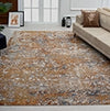 K2 Camilla CM-153 Rust Tones/Indigo Area Rug