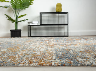 K2 Camilla CM-154 Blues/Rust Tones Area Rug