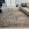 K2 Camilla CM-154 Blues/Rust Tones Area Rug