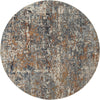 K2 Camilla CM-154 Blues/Rust Tones Area Rug