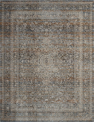 K2 Camilla CM-155 Vintage Blues/Rust Area Rug