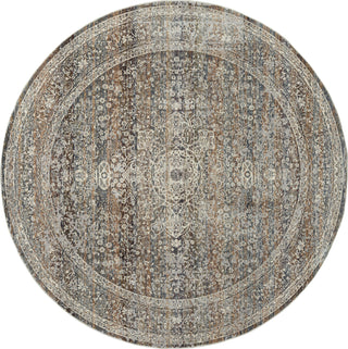 K2 Camilla CM-155 Vintage Blues/Rust Area Rug