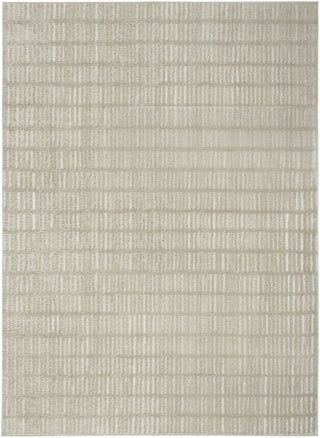 Nourison Cozy Modern CMD03 Grey Ivory Area Rug Main Image