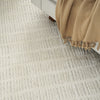 Nourison Cozy Modern CMD03 Ivory Grey Area Rug Close Up 2