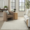 Nourison Cozy Modern CMD03 Ivory Grey Area Rug Room Image Feature