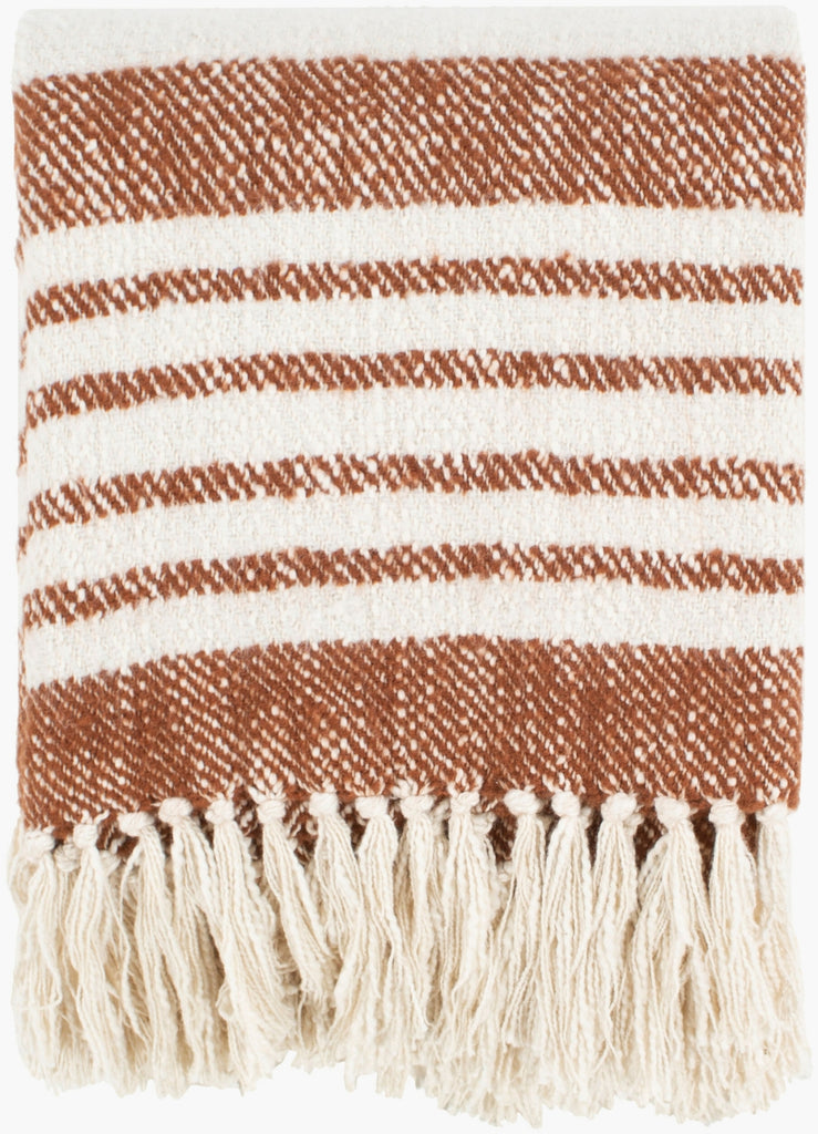 Livabliss Chamonix CMX-1001 Brown Throw main image