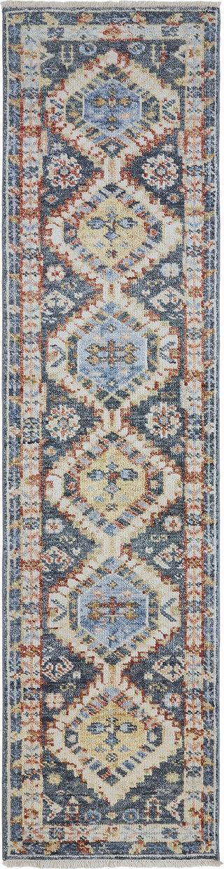 Ancient Boundaries Kohatk KOH-06 Vintage Blues Area Rug - Runner Image