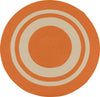 Colonial Mills Coronado Round CN10 Rust Area Rug