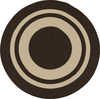 Colonial Mills Coronado Round CN50 Earth Brown Area Rug