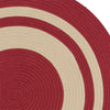 Colonial Mills Coronado Round CN60 Red Area Rug