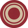 Colonial Mills Coronado Round CN60 Red Area Rug