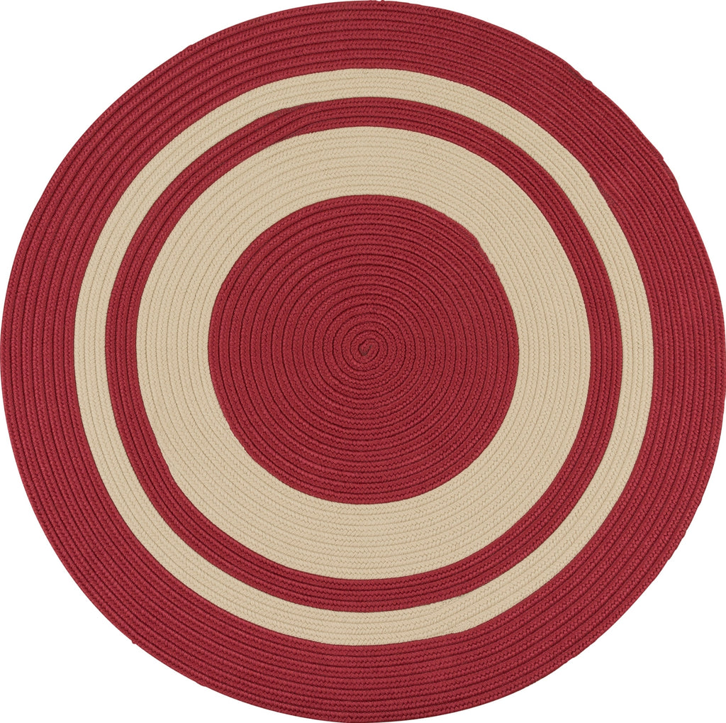 Colonial Mills Coronado Round CN60 Red Area Rug