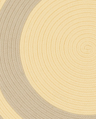 Colonial Mills Coronado Round CN90 Yellow Area Rug