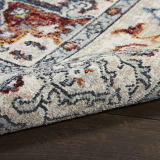 Nourison Carina CNA02 Multicolor Area Rug Corner Image