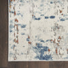 Nourison Concerto CNC01 Beige Blue Rust Area Rug Detail Image