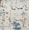 Nourison Concerto CNC01 Beige Blue Rust Area Rug Texture Image
