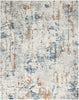 Nourison Concerto CNC01 Beige Blue Rust Area Rug main image