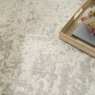 Nourison Concerto CNC01 Cream Grey Area Rug Texture