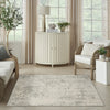 Nourison Concerto CNC01 Cream Grey Area Rug Lifestyle Image 2