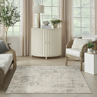Nourison Concerto CNC01 Cream Grey Area Rug Lifestyle Image 2
