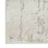 Nourison Concerto CNC01 Cream Grey Area Rug Corner