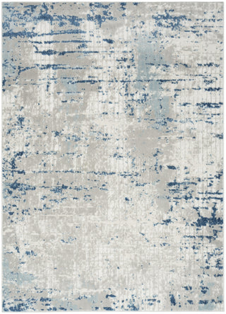Nourison Concerto CNC01 Ivory Grey Blue Area Rug main image