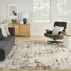 Nourison Concerto CNC01 Ivory Rust Area Rug Lifestyle Image