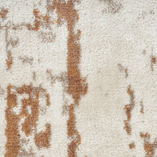 Nourison Concerto CNC01 Ivory Rust Area Rug Swatch Image