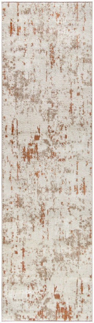 Nourison Concerto CNC01 Ivory Rust Area Rug Runner Image
