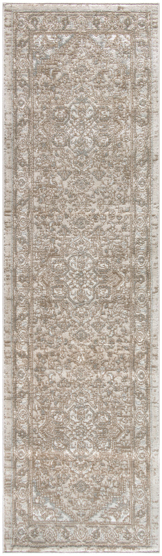 Nourison Concerto CNC05 Beige Area Rug Runner Image