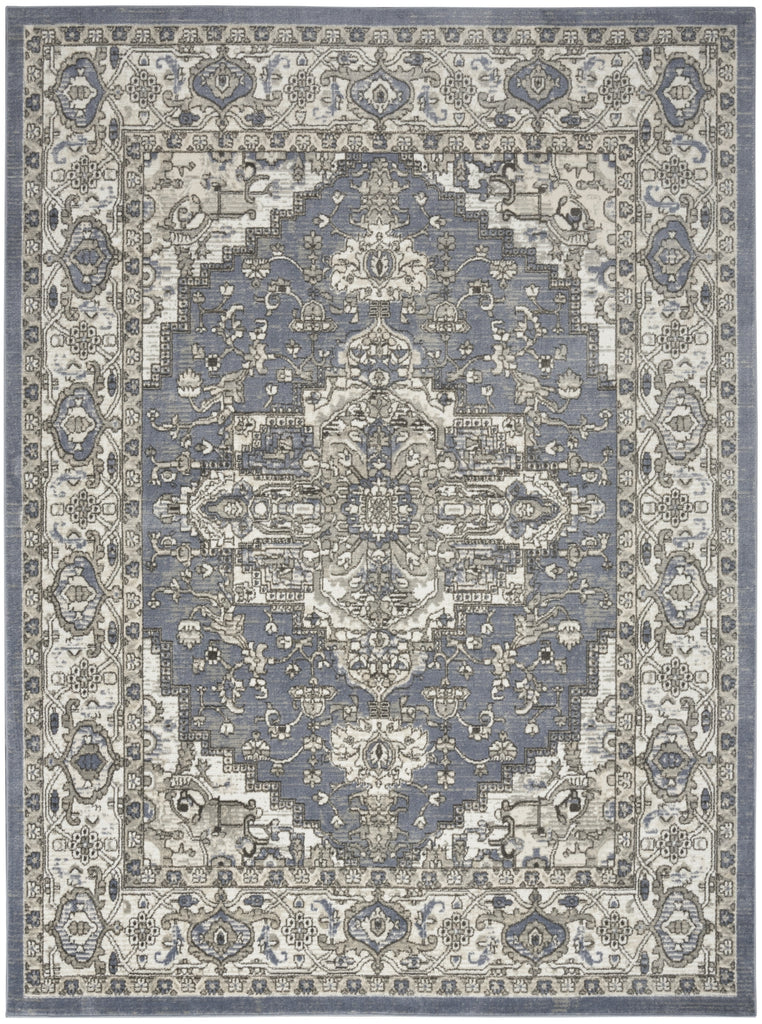 Nourison Concerto CNC05 Blue Area Rug main image