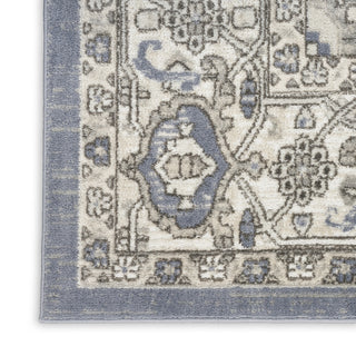Nourison Concerto CNC05 Blue Area Rug Texture Image