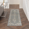 Nourison Concerto CNC05 Blue Area Rug Corner Image