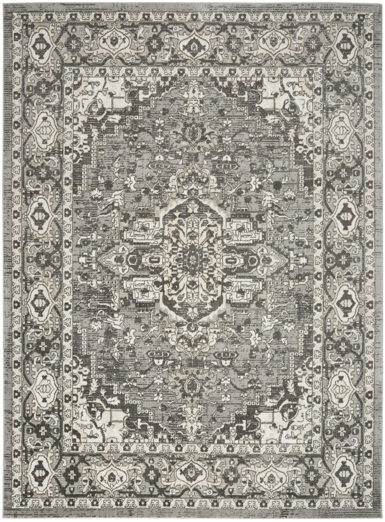 Nourison Concerto CNC05 Grey Area Rug main image