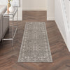 Nourison Concerto CNC05 Grey Area Rug Corner Image